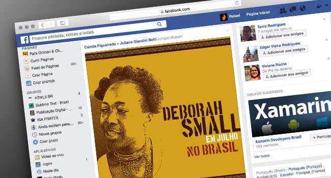 Mídia para Facebook  CESeC: Campanha Deborah Small